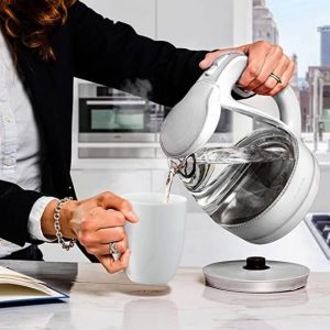Best glass electric kettle no plastic