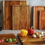 Large wooden serving platters