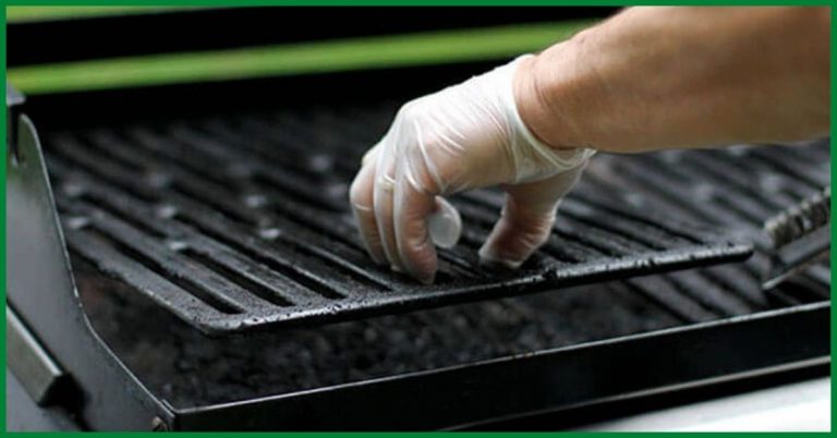 how to clean grill without brush