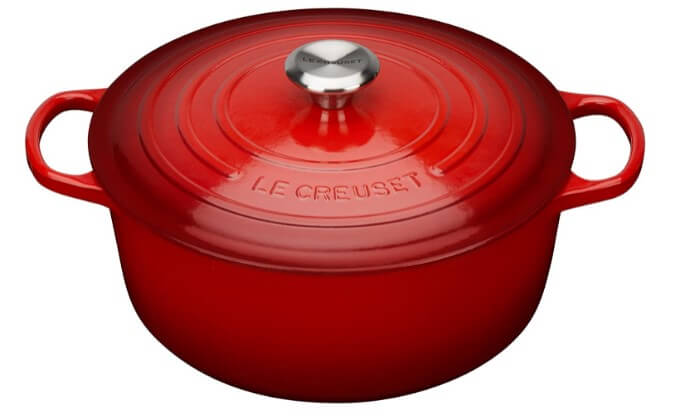 Le Creuset Dtch oven 5.5 qt – Cast Iron Signature Round