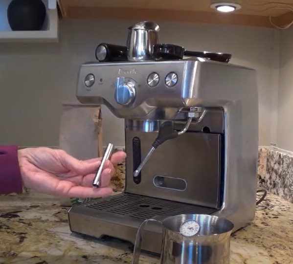 Breville barista express extraction 