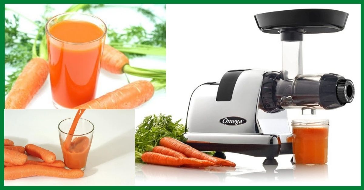 How to make carrot juice with a juicer