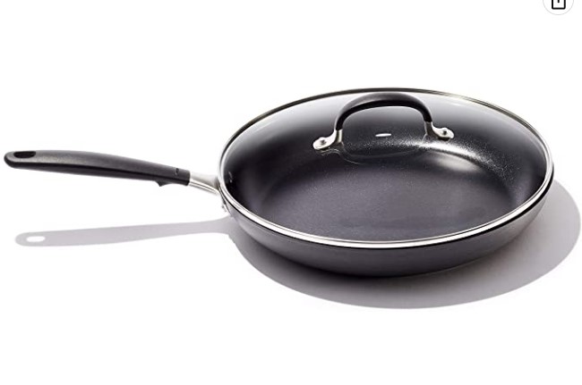 OXO PFOA-Free Nonstick 12 inch Frying Pan with Lid