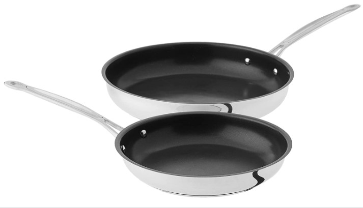 Cuisinart Chef's Classic 2-Piece 9-Inch and 11-Inch Skillet Set- 722-911NS