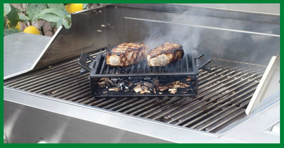 how to use smoker box for gas grill
